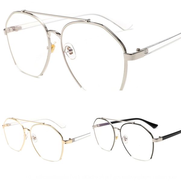 metal plain huang zitao qi wei frame irregular myopia frame can myopia glasses be matched with glasses, Silver
metal plain huang zitao qi wei frame irregular myopia frame can myopia glasses be matched with glasses, Silver