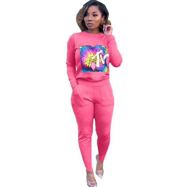 cartoon print long pants suit casual 2piece tracksuits women long sleeve pockets trouser set womens tracksuit set plus size, White 
cartoon print long pants suit casual 2piece tracksuits women long sleeve pockets trouser set womens tracksuit set plus size, White