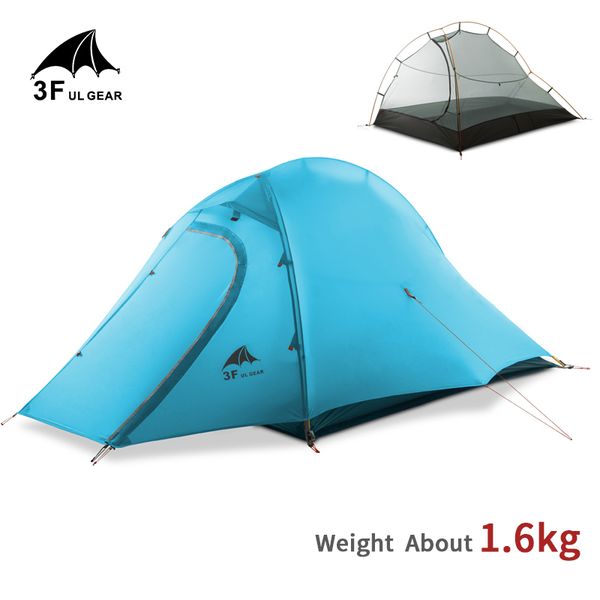 3f ul gear new zhengtu2 ultralight 1-2 person tent 15d nylon waterproof tent camping 3/4 season outdoor hiking tents windproof
3f ul gear new zhengtu2 ultralight 1-2 person tent 15d nylon waterproof tent camping 3/4 season outdoor hiking tents windproof