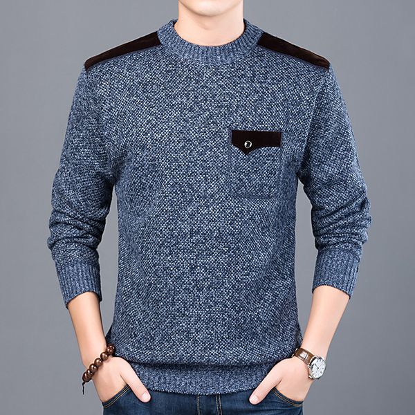 fashion sweater men pocket pullovers o-neck thick keep warm slim business brank autumn winter casual classic style, White;black
fashion sweater men pocket pullovers o-neck thick keep warm slim business brank autumn winter casual classic style, White;black