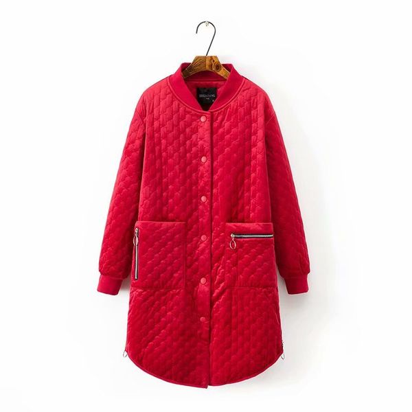 plus size thick red wadded winter jackets women cotton long padded coat outwear warm chaquetas parka feminina, Black
plus size thick red wadded winter jackets women cotton long padded coat outwear warm chaquetas parka feminina, Black