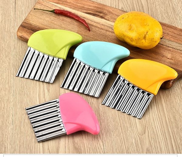 special stainless steel wavy cutter multifunctional potato knife cutter french fries vegetable and fruit divider kitchen gadget
special stainless steel wavy cutter multifunctional potato knife cutter french fries vegetable and fruit divider kitchen gadget