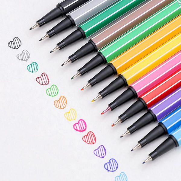 child color pen set marker watercolor brush oily colored drawing hook line pen calligraphy sketching school supplies
child color pen set marker watercolor brush oily colored drawing hook line pen calligraphy sketching school supplies