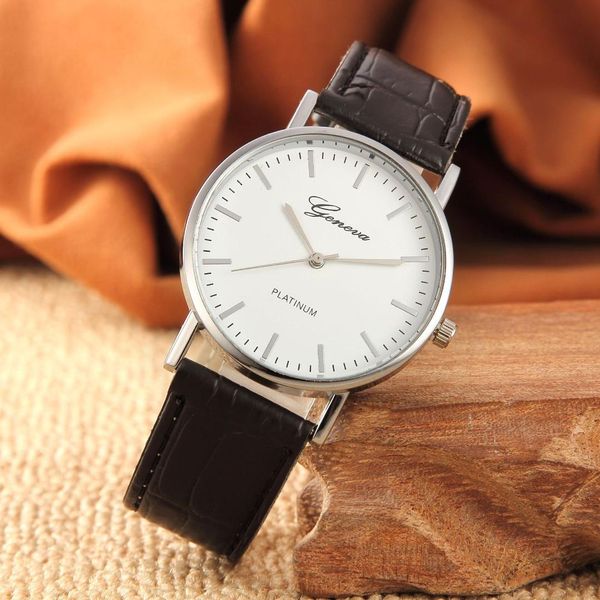 women's quartz watch bracelet clock view women's fashion belt watch simple informal, Slivery;brown
women's quartz watch bracelet clock view women's fashion belt watch simple informal, Slivery;brown