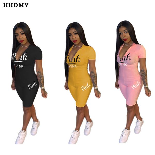 hhdmv women summer 2020 new fashion casual street style jumpsuits short sleeve deep v letters printed jumpsuits short pants, Black;white
hhdmv women summer 2020 new fashion casual street style jumpsuits short sleeve deep v letters printed jumpsuits short pants, Black;white
