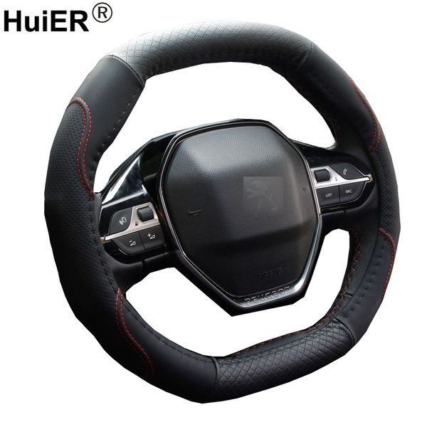 huier car steering wheel cover oval shape only fit for 4008 5008 car-styling steering-wheel cover anti-skid breathable
huier car steering wheel cover oval shape only fit for 4008 5008 car-styling steering-wheel cover anti-skid breathable