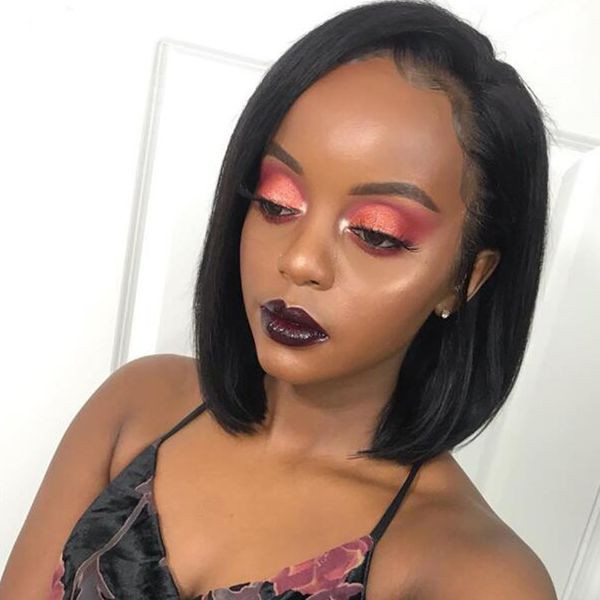 short bob wigs human hair lace short wigs for black women peruvian wig lace front wig dorisy non remy hair, Black;brown
short bob wigs human hair lace short wigs for black women peruvian wig lace front wig dorisy non remy hair, Black;brown