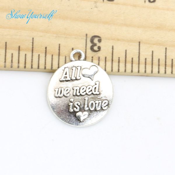 wholesale-silver plated all we need is love charms pendants for necklace bracelet jewelry making diy handmade craft 18x16mm jewelry maki, Bronze;silver
wholesale-silver plated all we need is love charms pendants for necklace bracelet jewelry making diy handmade craft 18x16mm jewelry maki, Bronze;silver