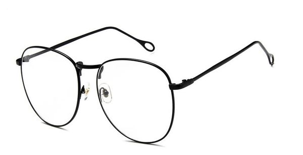 fashion classic style retro large frame flat lens street s show thin metal spectacles frame net red boutique glasses, White;black
fashion classic style retro large frame flat lens street s show thin metal spectacles frame net red boutique glasses, White;black