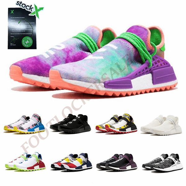 Stock X 2019 Pharrell X NMD Hu Trail Tie Dye BBC Running Shoes New Human Race Solar Pack Mother Casual Shoes Mens Trainers Women Sneakers
Stock X 2019 Pharrell X NMD Hu Trail Tie Dye BBC Running Shoes New Human Race Solar Pack Mother Casual Shoes Mens Trainers Women Sneakers