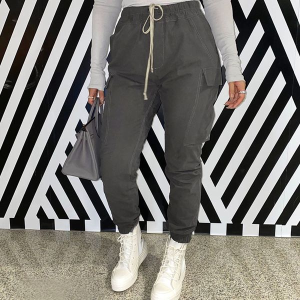women's pants & capris 4 colors recommended drawstring side pockets elastic waist hips feet casual trousers, Black;white
women's pants & capris 4 colors recommended drawstring side pockets elastic waist hips feet casual trousers, Black;white