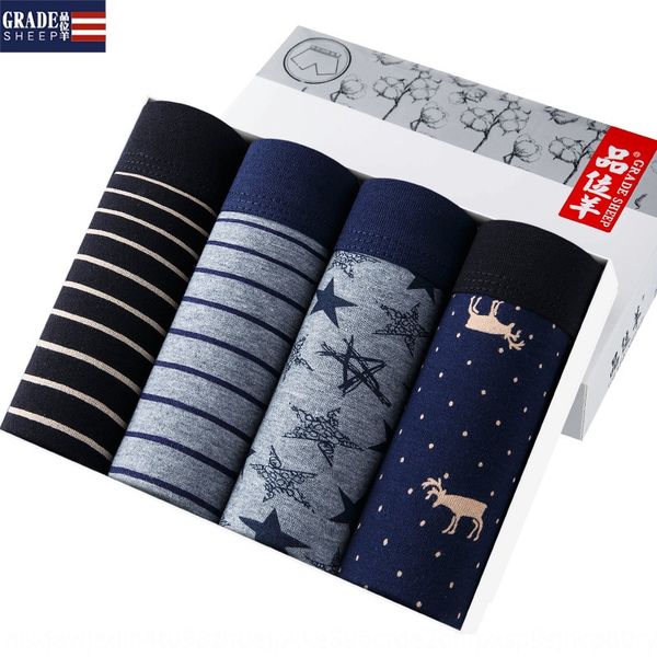 men's shorts and under pure cotton printed underwear boxed four-corner short pants underpants boxer underwear men, Black;white
men's shorts and under pure cotton printed underwear boxed four-corner short pants underpants boxer underwear men, Black;white