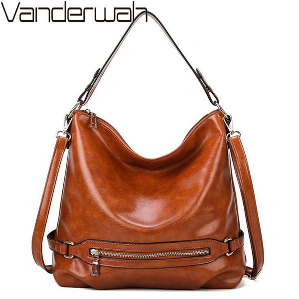 vintage women handbags oil wax pu leather crossbody bags for women large capacity hobo shoulder bag ladies casual tote hand bags
vintage women handbags oil wax pu leather crossbody bags for women large capacity hobo shoulder bag ladies casual tote hand bags
