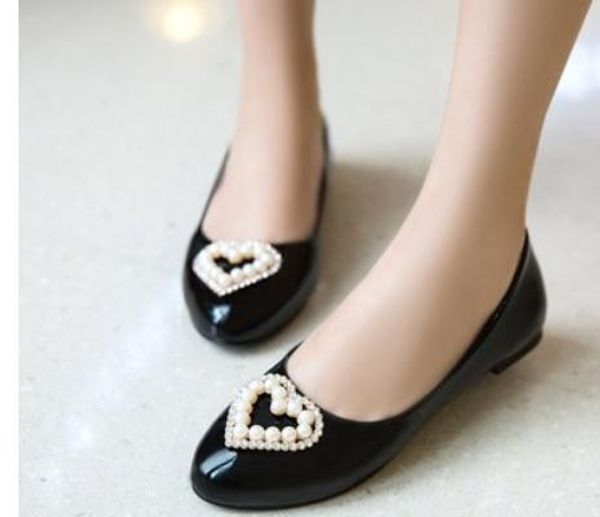 2019 women's shoes in spring and autumn with new style flat bottom round head water drill@5009, Black
2019 women's shoes in spring and autumn with new style flat bottom round head water drill@5009, Black