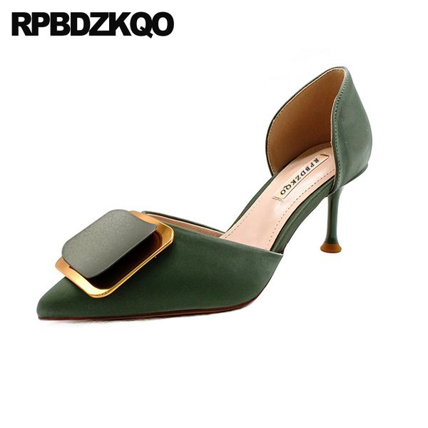scarpin pumps high heels slip on size 4 34 casual yellow medium green thin satin designer women luxury shoes 2019 pointed toe, Black
scarpin pumps high heels slip on size 4 34 casual yellow medium green thin satin designer women luxury shoes 2019 pointed toe, Black