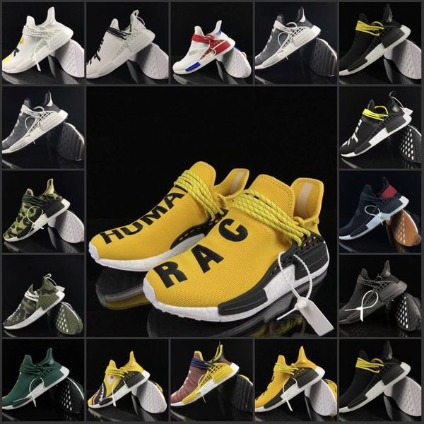2019 NMD Human Race Mens Running Shoes Pharrell Williams Yellow Core Black Sport Shoes Trainer Athletic Sneakers Size40-45
2019 NMD Human Race Mens Running Shoes Pharrell Williams Yellow Core Black Sport Shoes Trainer Athletic Sneakers Size40-45