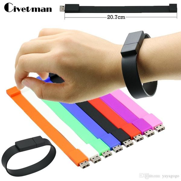 2.0 usb silicone bracelet wrist band usb flash drive pen drive stick u disk pendrives 2gb 8gb 32gb 16gb 64gb usb storage stick
2.0 usb silicone bracelet wrist band usb flash drive pen drive stick u disk pendrives 2gb 8gb 32gb 16gb 64gb usb storage stick