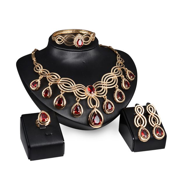 ожерелья серьги браслеты кольца ювелирные наборы женская мода water drop rhinestone 18 к позолоченный 4-х частей набор свадебные украшения j, Slivery;golden
ожерелья серьги браслеты кольца ювелирные наборы женская мода water drop rhinestone 18 к позолоченный 4-х частей набор свадебные украшения j, Slivery;golden