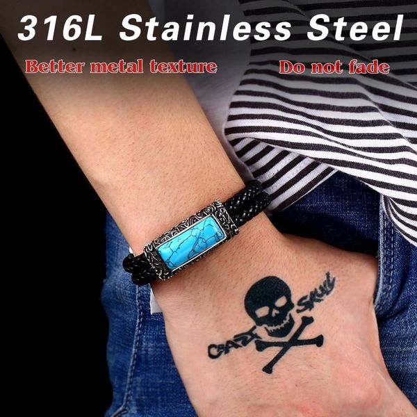 beier one piece sale genes leather bracelet bangle for man punk man's hip-pop jewelry boy`s gift bc-l008, Golden;silver
beier one piece sale genes leather bracelet bangle for man punk man's hip-pop jewelry boy`s gift bc-l008, Golden;silver