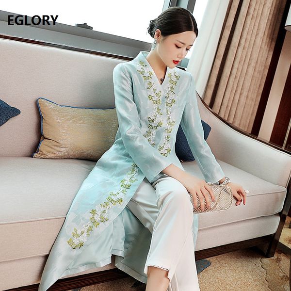 elegant blue yellow long coat cardigans women luxurious embroidery vintage jacquard print patchwork covered button coat outwear, Tan;black
elegant blue yellow long coat cardigans women luxurious embroidery vintage jacquard print patchwork covered button coat outwear, Tan;black