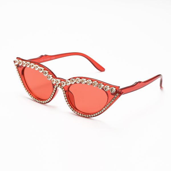 2020 new fashion cat eye sunglasses women colorfully eyewear luxury diamond frame lady sun glasses for female uv400, White;black
2020 new fashion cat eye sunglasses women colorfully eyewear luxury diamond frame lady sun glasses for female uv400, White;black