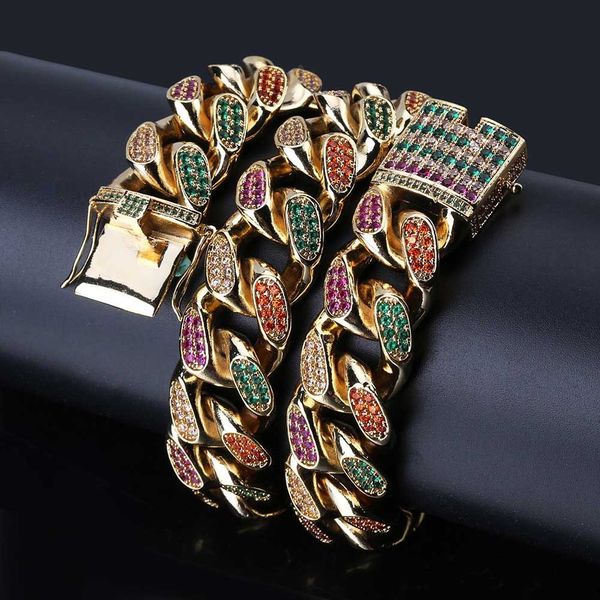 micro insert colour zircon miami cuba chao chao people hip-hop man 18mm4 color jewellery buckle necklace, Silver
micro insert colour zircon miami cuba chao chao people hip-hop man 18mm4 color jewellery buckle necklace, Silver