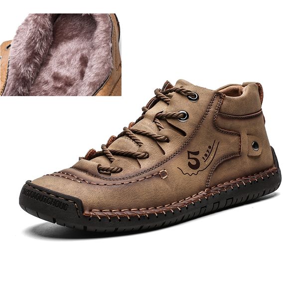 autumn winter genuine leather men ankle boots new men casual shoes warm vintage snow boots classic plus size, Black
autumn winter genuine leather men ankle boots new men casual shoes warm vintage snow boots classic plus size, Black