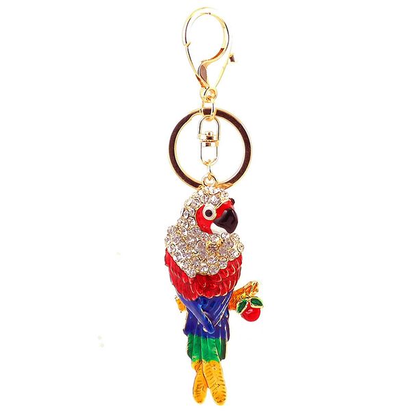 xdpqq creative cute colorful parrot keychain animal myna bird keychain metal rhinestone pendant small gift, Silver
xdpqq creative cute colorful parrot keychain animal myna bird keychain metal rhinestone pendant small gift, Silver