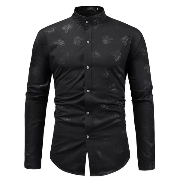 мода цветочный печати черная рубашка men 2020 марка slim fit с длинным рукавом мужские рубашки платья свадеб мандарин воротник рубашки мужчи, White;black
мода цветочный печати черная рубашка men 2020 марка slim fit с длинным рукавом мужские рубашки платья свадеб мандарин воротник рубашки мужчи, White;black