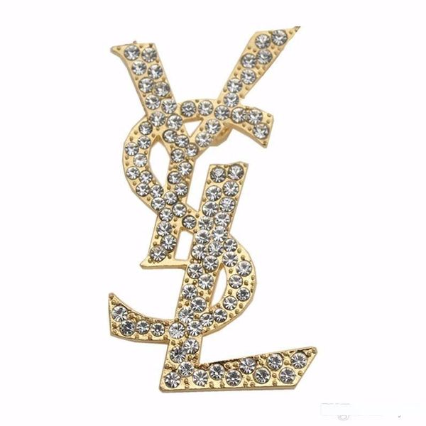 r brooches rhinestone luxury brooch pins charm women crystal banquet decoration fashion jewelry sale, Gray 
r brooches rhinestone luxury brooch pins charm women crystal banquet decoration fashion jewelry sale, Gray
