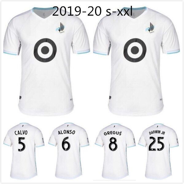 2019 2020 mls minnesota united fc soccer jerseys 6 alonso 5 calvo 25 darwin jr 8 gregus opara custom 19 20 home white football shirt, Black;yellow
2019 2020 mls minnesota united fc soccer jerseys 6 alonso 5 calvo 25 darwin jr 8 gregus opara custom 19 20 home white football shirt, Black;yellow