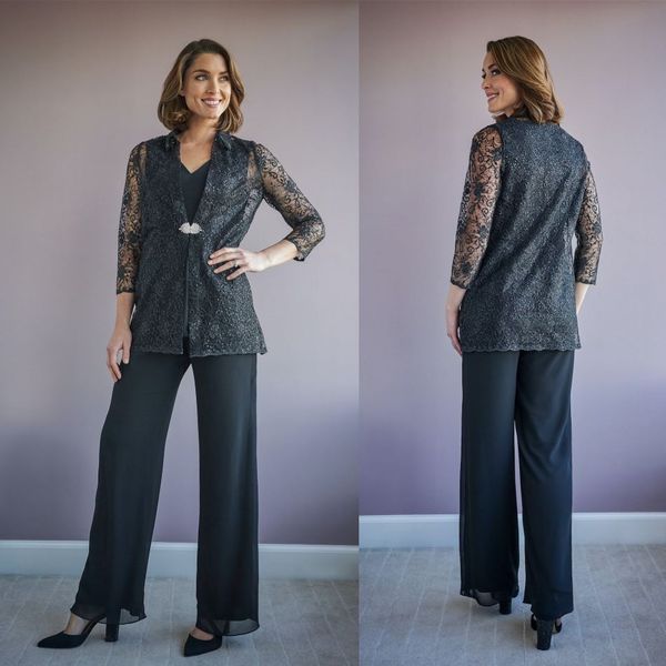 jasmine 2020 mother's pants suits lace chiffon 2 pieces formal evening gowns custom made ankle-length mother of the bride suits, Black;red
jasmine 2020 mother's pants suits lace chiffon 2 pieces formal evening gowns custom made ankle-length mother of the bride suits, Black;red