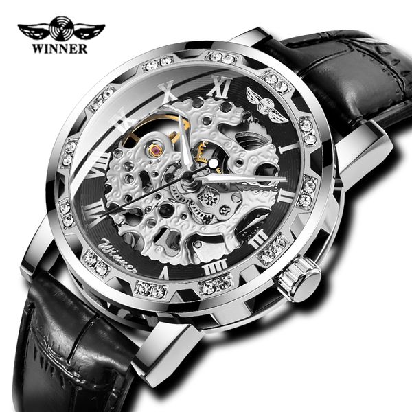 мода победитель щепка черный корпус алмазный дисплей мужские механические скелет светящиеся руки наручные часы топ часы, Slivery;brown
мода победитель щепка черный корпус алмазный дисплей мужские механические скелет светящиеся руки наручные часы топ часы, Slivery;brown