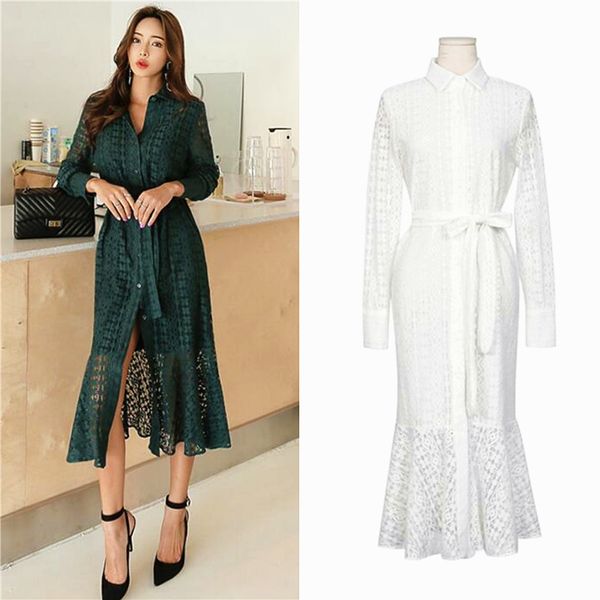 good quality office lady workwear woman dress full sleeve slim lace dresses for women vintage dress with belt vestidos sl212, Black;gray
good quality office lady workwear woman dress full sleeve slim lace dresses for women vintage dress with belt vestidos sl212, Black;gray