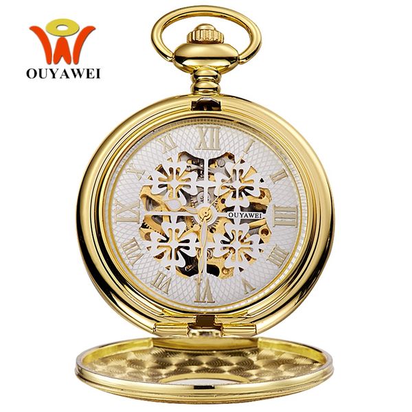 oyw stainless steel men fashion casual pocket watch gold skeleton dial hand wind mechanical fob chain male watch weeding gifts, Slivery;golden
oyw stainless steel men fashion casual pocket watch gold skeleton dial hand wind mechanical fob chain male watch weeding gifts, Slivery;golden