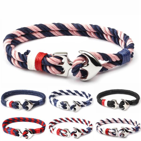 2019 stainless steel s men charm nautical survival rope chain paracord bracelet women wrap metal sport hooks, Black
2019 stainless steel s men charm nautical survival rope chain paracord bracelet women wrap metal sport hooks, Black