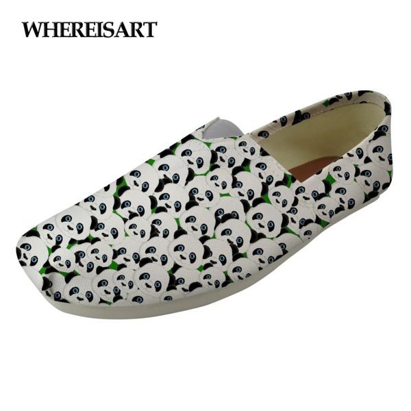 whereisart cute women's spring summer flats shoes animal panda printed women casual light walking shoes for female lazy canvas, Black
whereisart cute women's spring summer flats shoes animal panda printed women casual light walking shoes for female lazy canvas, Black