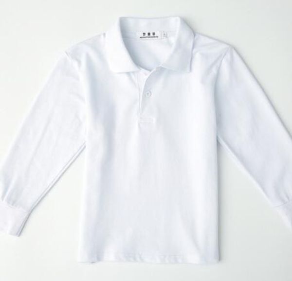 2019 spring autumn new style boys and girls pure color lapel style fashion long sleeve t-shirt children clothes, White;black
2019 spring autumn new style boys and girls pure color lapel style fashion long sleeve t-shirt children clothes, White;black