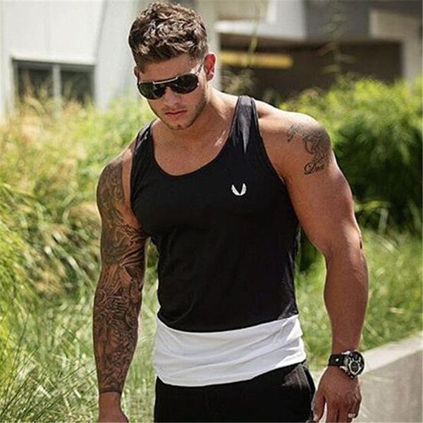 fashion brand bodybuilding tank men fitness singlets golds gyms clothing mens sleeveless shirt vest funny, White;black
fashion brand bodybuilding tank men fitness singlets golds gyms clothing mens sleeveless shirt vest funny, White;black