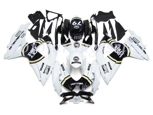 new abs plastic fairings kit fit for suzuki gsxr600 gsxr750 gsx-r600 r750 k8 2008 2009 2010 injection mold black lucky strike 79
new abs plastic fairings kit fit for suzuki gsxr600 gsxr750 gsx-r600 r750 k8 2008 2009 2010 injection mold black lucky strike 79