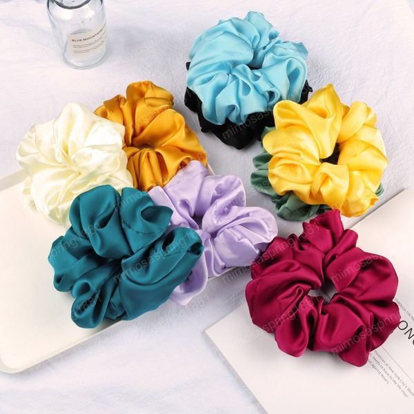 new large fashion scrunchies ponytail soft hair accessories for women girls vintage big popular elastic hairband headband, Pink
new large fashion scrunchies ponytail soft hair accessories for women girls vintage big popular elastic hairband headband, Pink