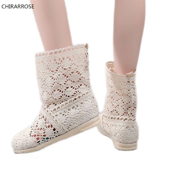 chirarrose summer hollow women boots autumn knitted flat heel boots woman's cool botas mesh breathable shoes short single, Black
chirarrose summer hollow women boots autumn knitted flat heel boots woman's cool botas mesh breathable shoes short single, Black