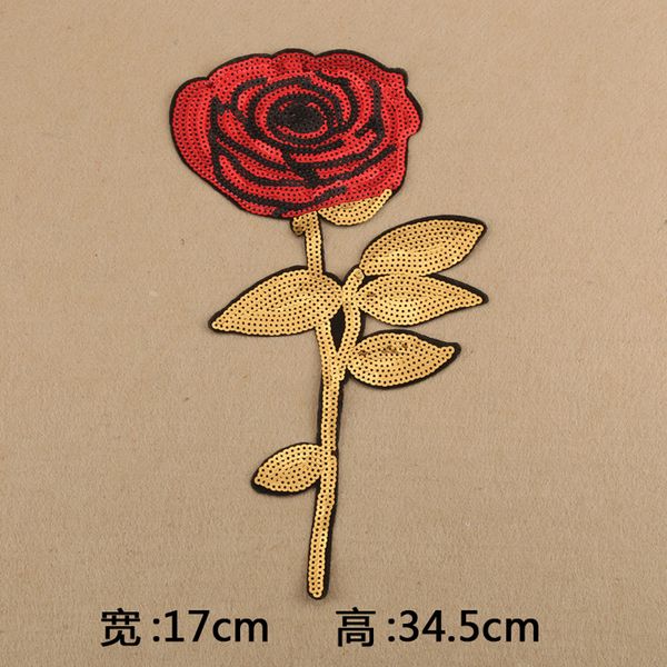 high-end garment accessories cloth with roses hand-sewn bead sequins embroidery new products, Black
high-end garment accessories cloth with roses hand-sewn bead sequins embroidery new products, Black