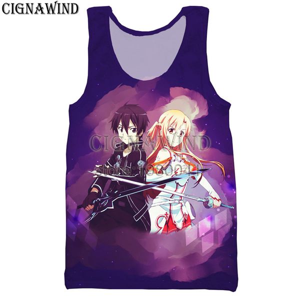 new summer anime sword art online vest men/women 3d printing vests casual harajuku style bodybuilding streetwear, White;black
new summer anime sword art online vest men/women 3d printing vests casual harajuku style bodybuilding streetwear, White;black