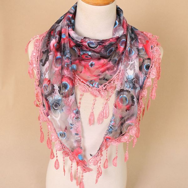 lace triangle scarf fashionable hollow-out liusubian lady triangle scarf lady embroidery, Blue;gray
lace triangle scarf fashionable hollow-out liusubian lady triangle scarf lady embroidery, Blue;gray