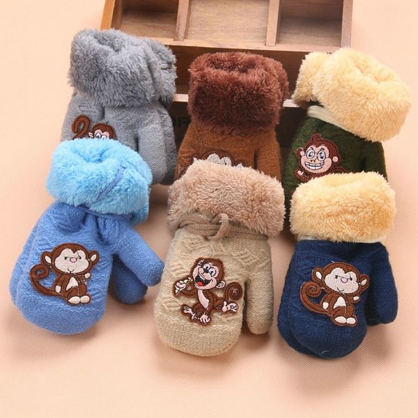 children' buttons knit gloves cartoon monkey plus velvet gloves with lanyard double thick gloves winter 3 style, Blue;gray
children' buttons knit gloves cartoon monkey plus velvet gloves with lanyard double thick gloves winter 3 style, Blue;gray