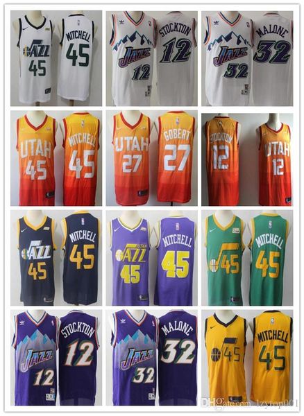 Utah men women youth donovan 45 mitchell ricky 3 rubio jazz jer ey rudy 27 gobert john 12 tockton karl ba ketball jer ey 32 malone
Utah men women youth donovan 45 mitchell ricky 3 rubio jazz jer ey rudy 27 gobert john 12 tockton karl ba ketball jer ey 32 malone