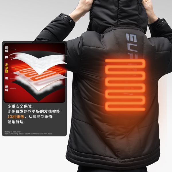 men's down & parkas beverry high-tech intelligent heating cotton constant temperature warm clothing 2021 winter jackets, Black
men's down & parkas beverry high-tech intelligent heating cotton constant temperature warm clothing 2021 winter jackets, Black