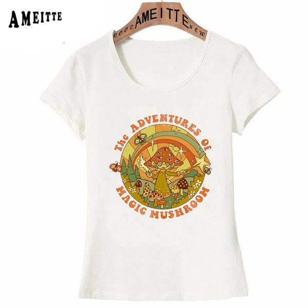 new summer novelty women's t-shirt magic mushrooms print t-shirt vintage fashion woman cool cute girl hipster casual tees, White
new summer novelty women's t-shirt magic mushrooms print t-shirt vintage fashion woman cool cute girl hipster casual tees, White