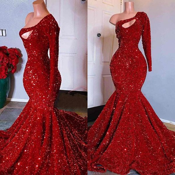 red sequined black girls mermaid prom dresses 2020 plus size one shoulder sequined prom gowns vestido de fiesta
red sequined black girls mermaid prom dresses 2020 plus size one shoulder sequined prom gowns vestido de fiesta